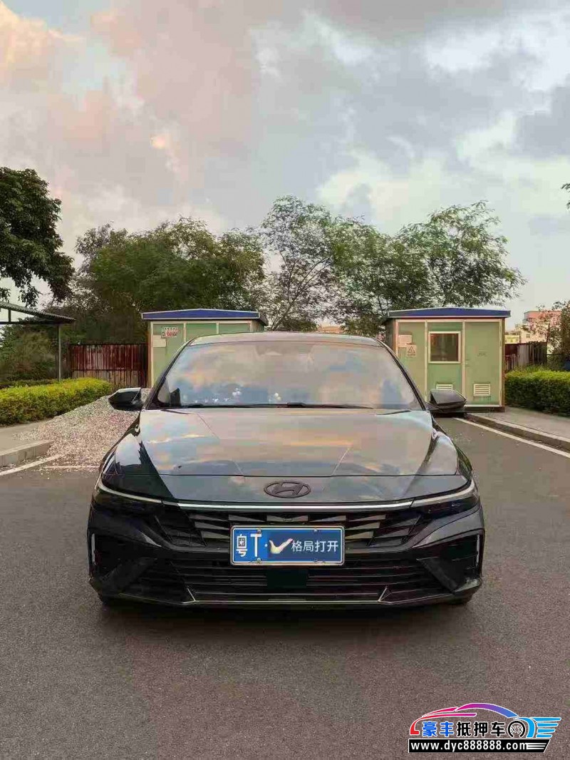 23年现代伊兰特轿车抵押车出售