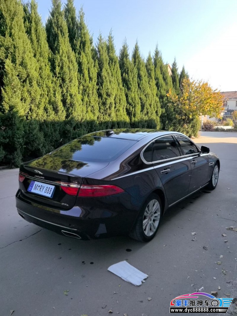 18年捷豹XFL轿车抵押车出售