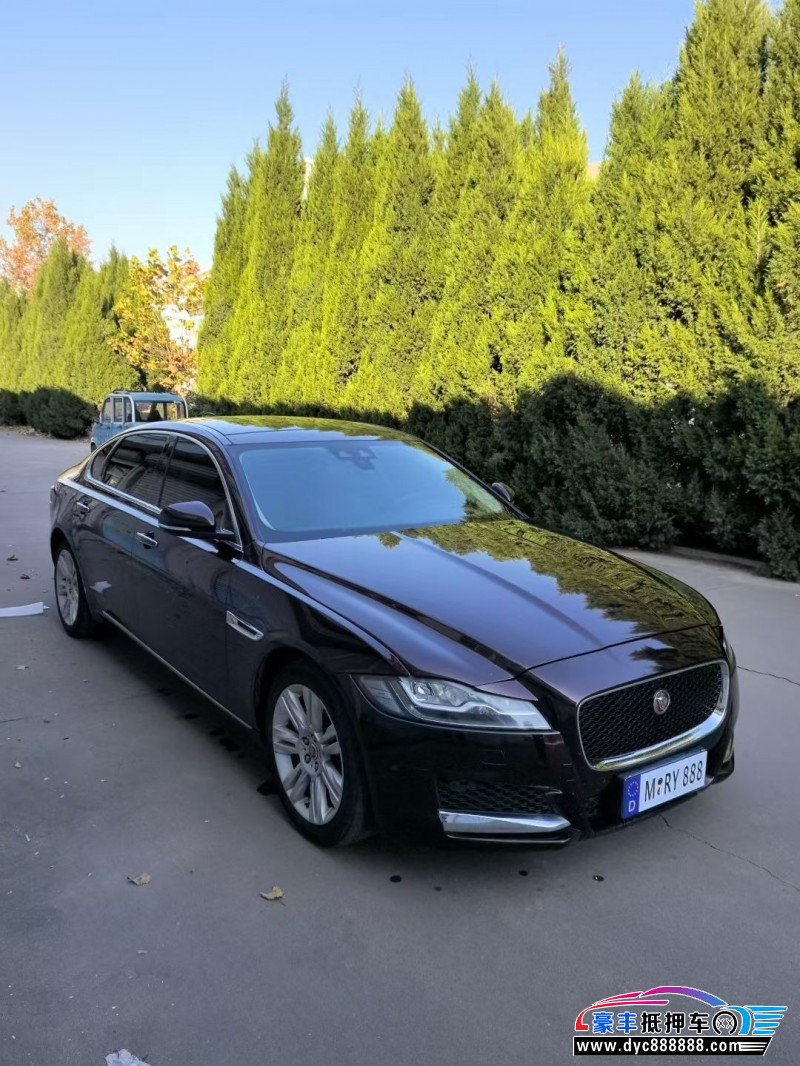 18年捷豹XFL轿车抵押车出售