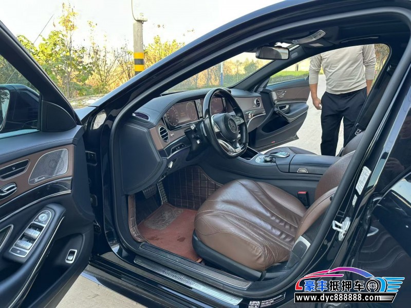 16年奔驰S轿车抵押车出售