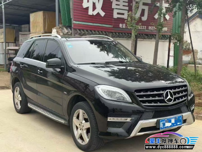 12年奔驰ML轿车抵押车出售