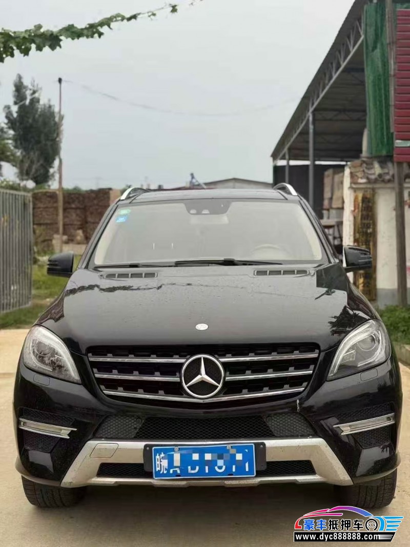 12年奔驰ML轿车抵押车出售