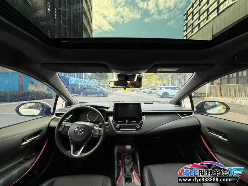 22年丰田雷凌轿车抵押车出售