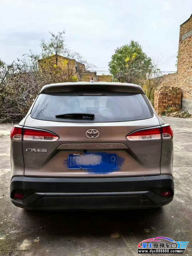 23年丰田锋兰达轿车抵押车出售