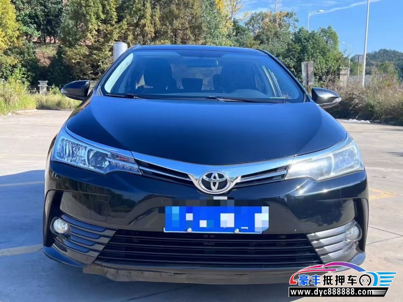 抵押车出售19年丰田卡罗拉轿车