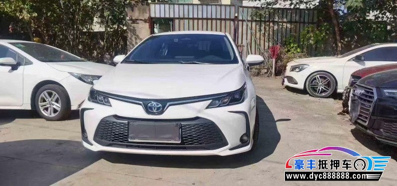 抵押车出售24年丰田卡罗拉轿车