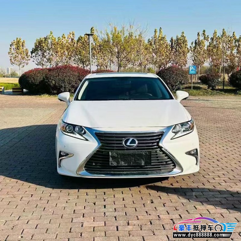 17年雷克萨斯ES轿车抵押车出售