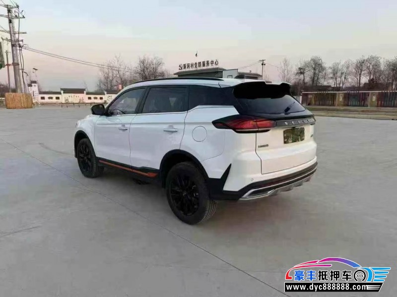 22年吉利博越轿车抵押车出售