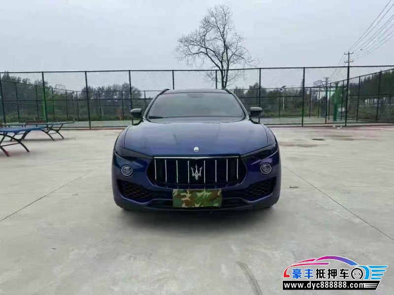 20年玛莎拉蒂莱万特轿车抵押车出售