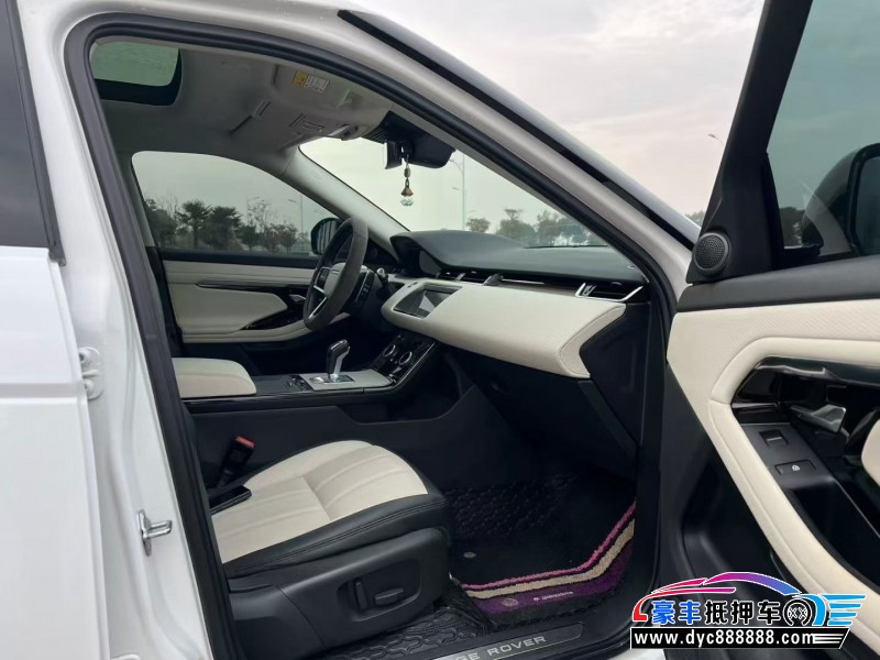 22年路虎揽胜极光轿车抵押车出售