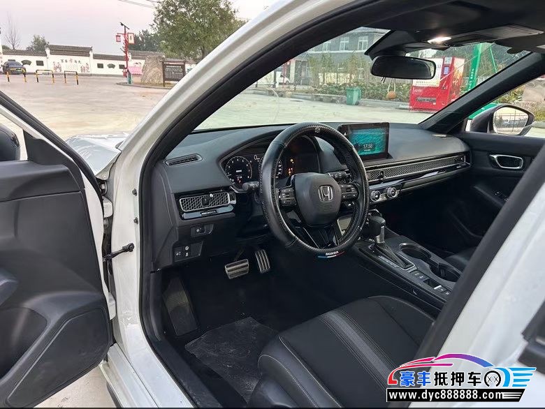 23年本田思域轿车抵押车出售