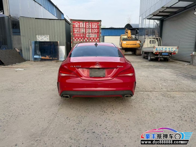 16年奔驰CLA轿车抵押车出售