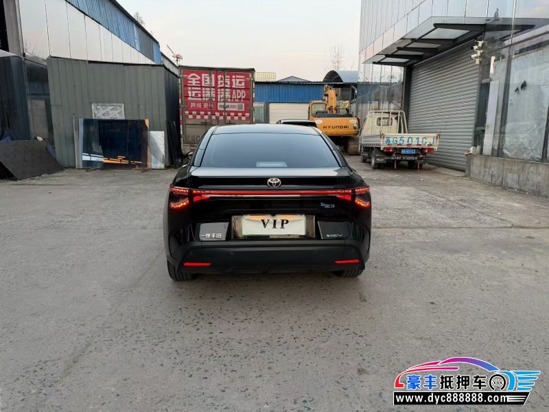 25年丰田BZ3轿车抵押车出售