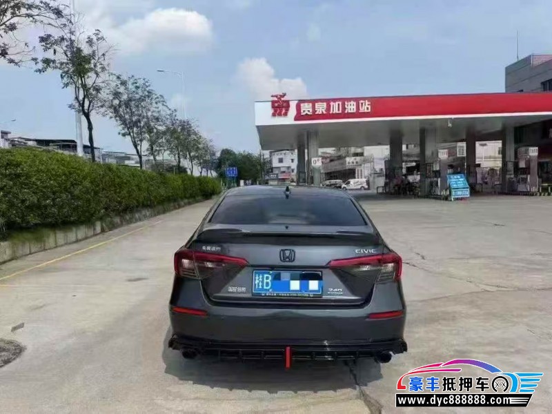 23年本田思域轿车抵押车出售