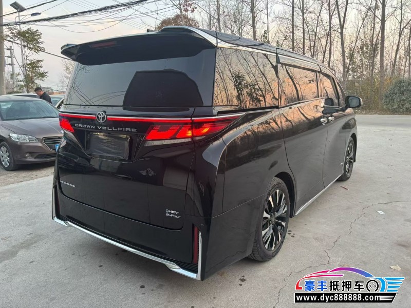 24年丰田威尔法轿车抵押车出售