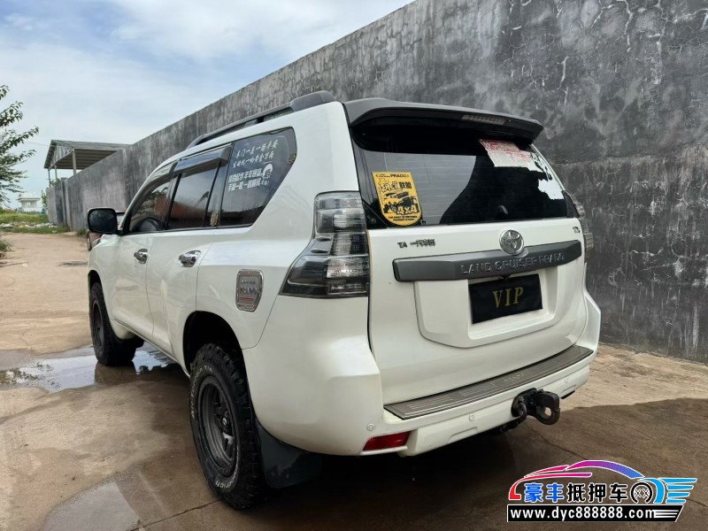 16年丰田普拉多（霸道）轿车抵押车出售