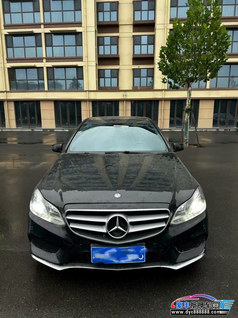 16年奔驰E轿车抵押车出售