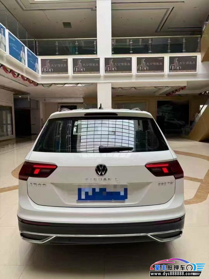 22年大众途观L轿车抵押车出售