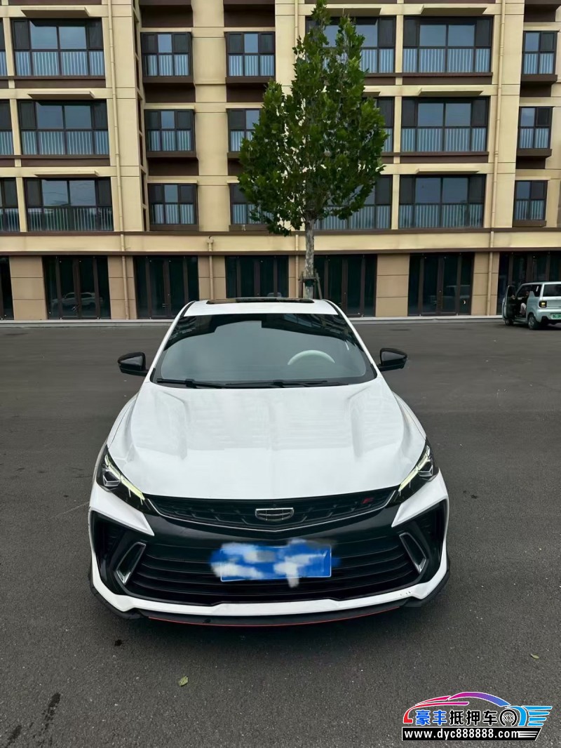 23年吉利缤瑞轿车抵押车出售