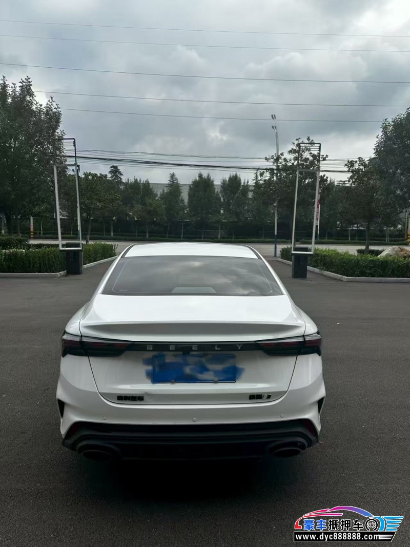 23年吉利缤瑞轿车抵押车出售