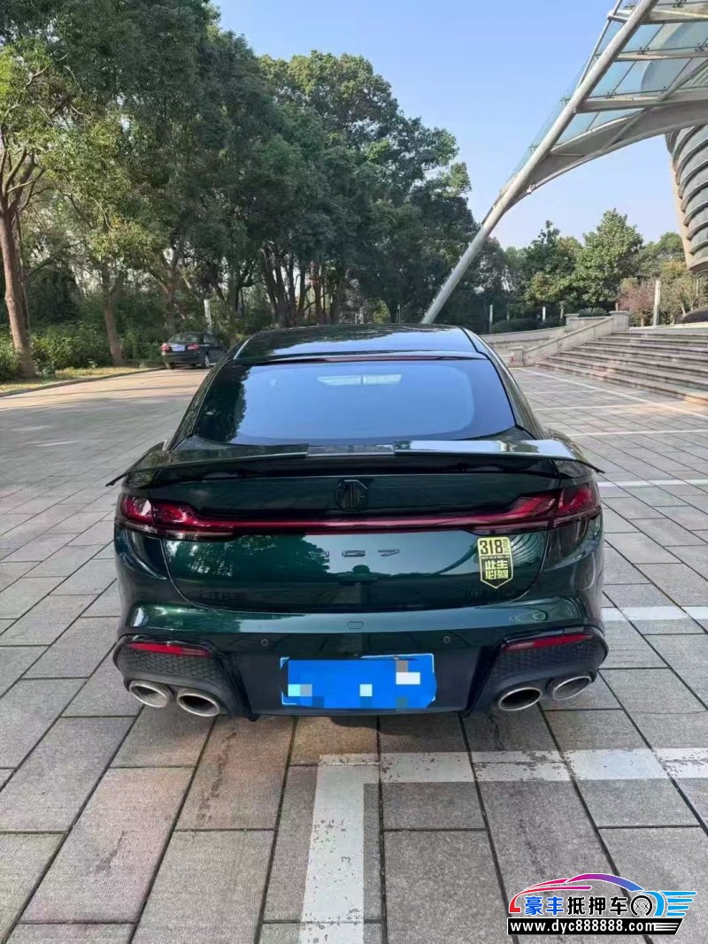 24年名爵7轿车抵押车出售