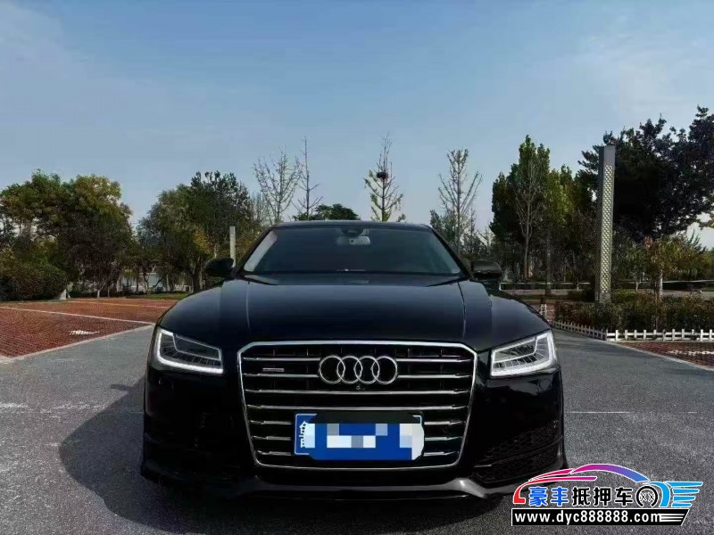 抵押车出售17年奥迪A8L轿车