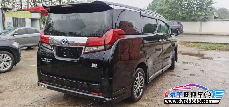 21年丰田埃尔法轿车抵押车出售