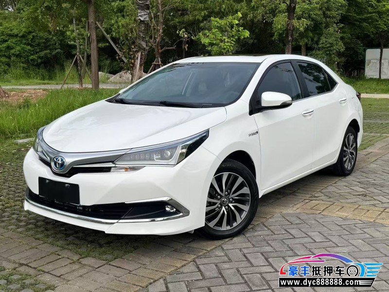 18年丰田卡罗拉轿车抵押车出售