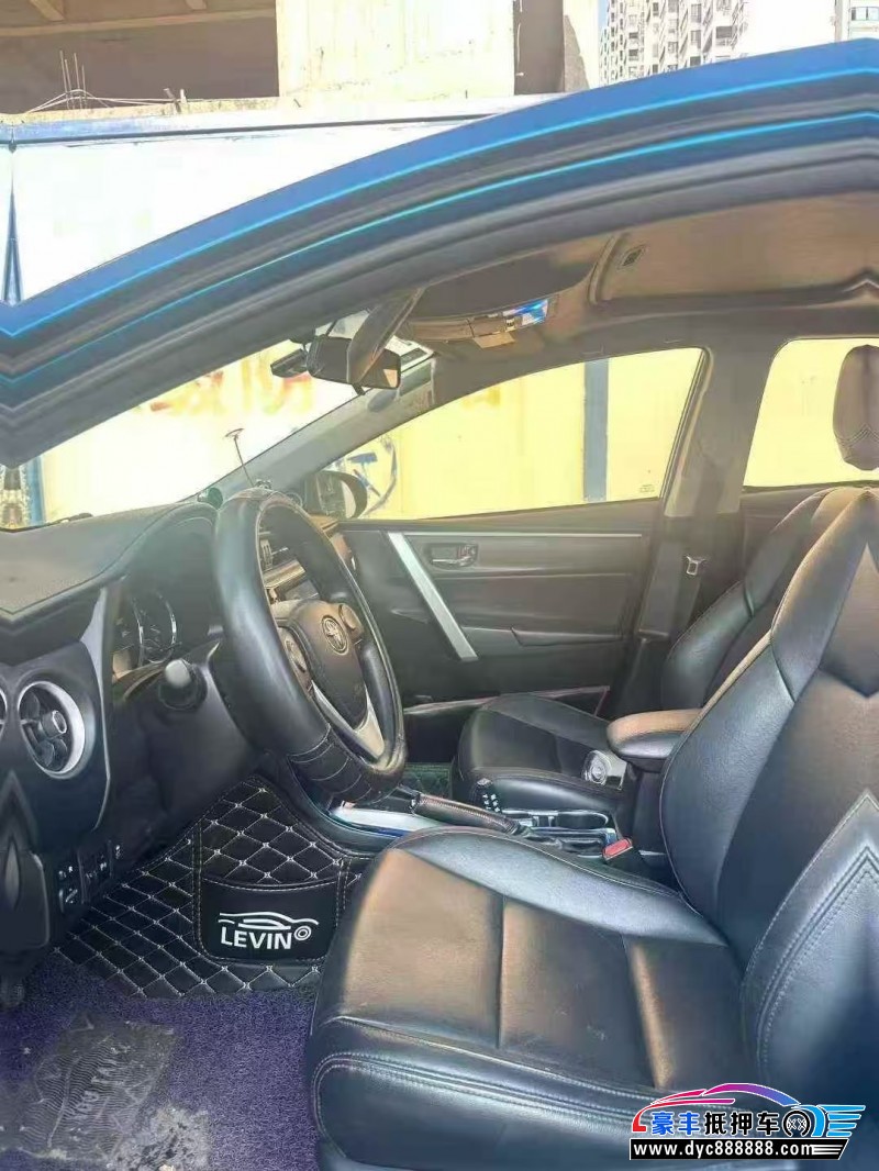 19年丰田雷凌轿车抵押车出售