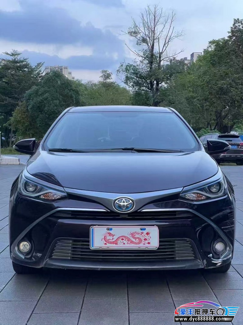 18年丰田雷凌轿车抵押车出售