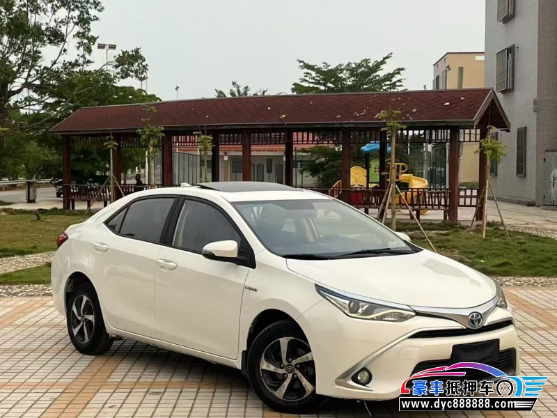 18年丰田雷凌轿车抵押车出售