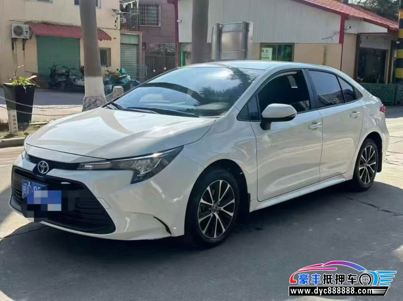 23年丰田雷凌轿车抵押车出售