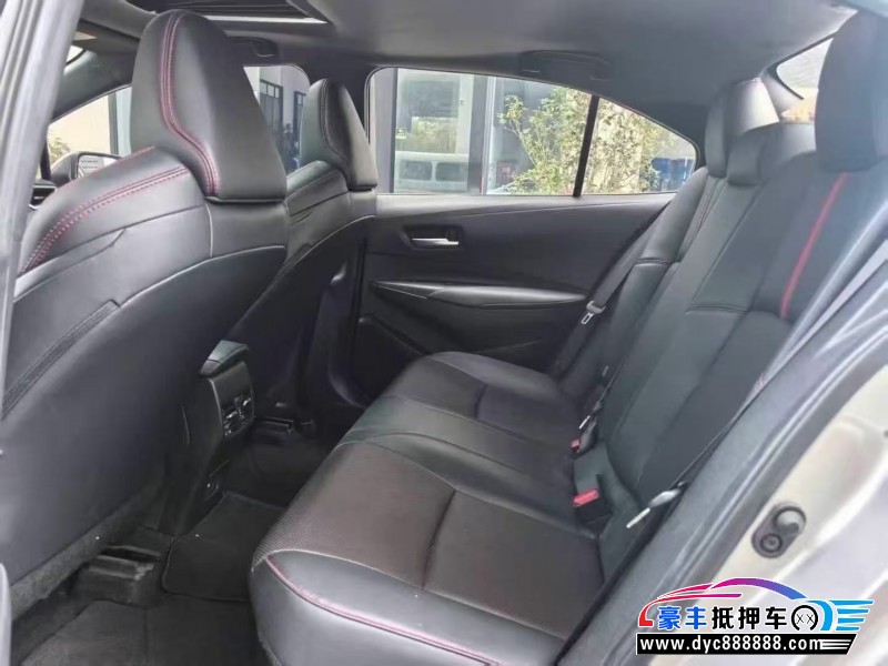 23年丰田雷凌轿车抵押车出售