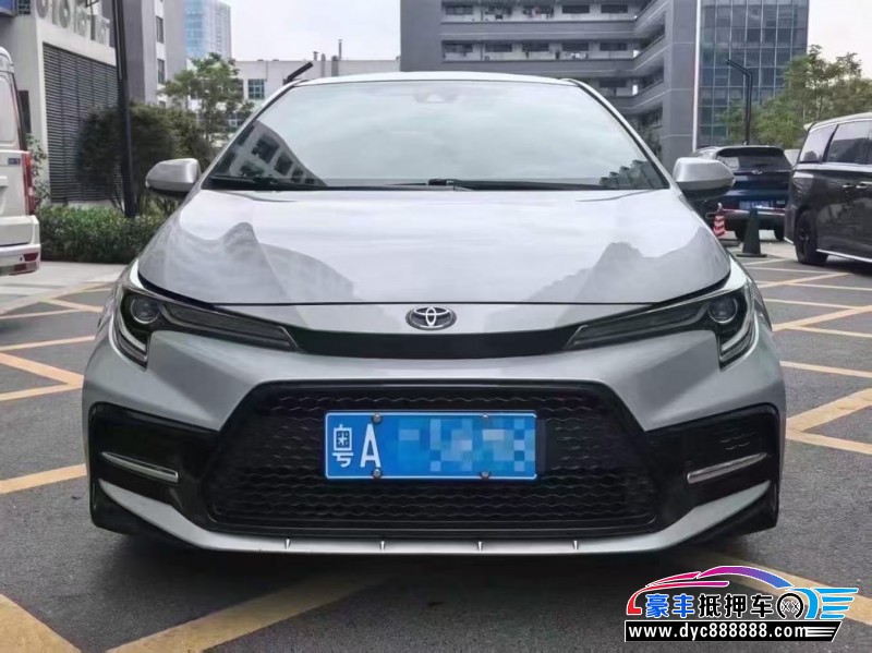 23年丰田雷凌轿车抵押车出售