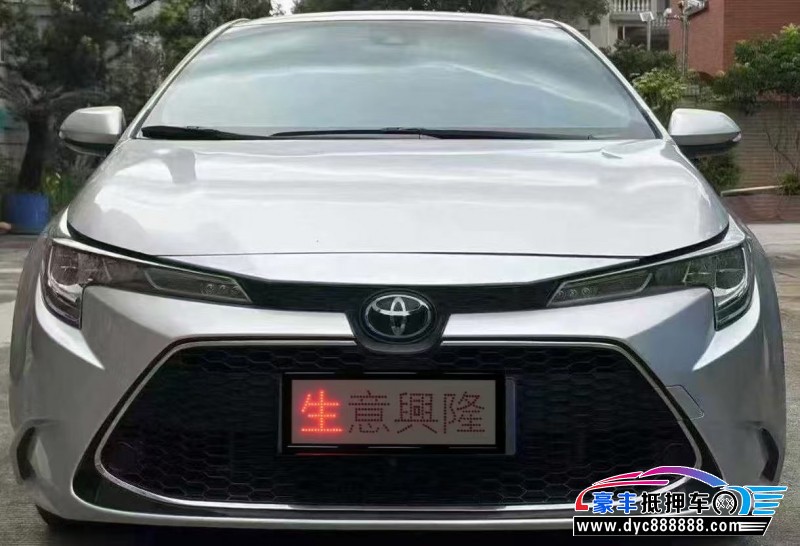 23年丰田雷凌轿车抵押车出售