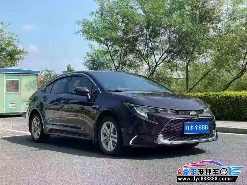 21年丰田雷凌轿车抵押车出售