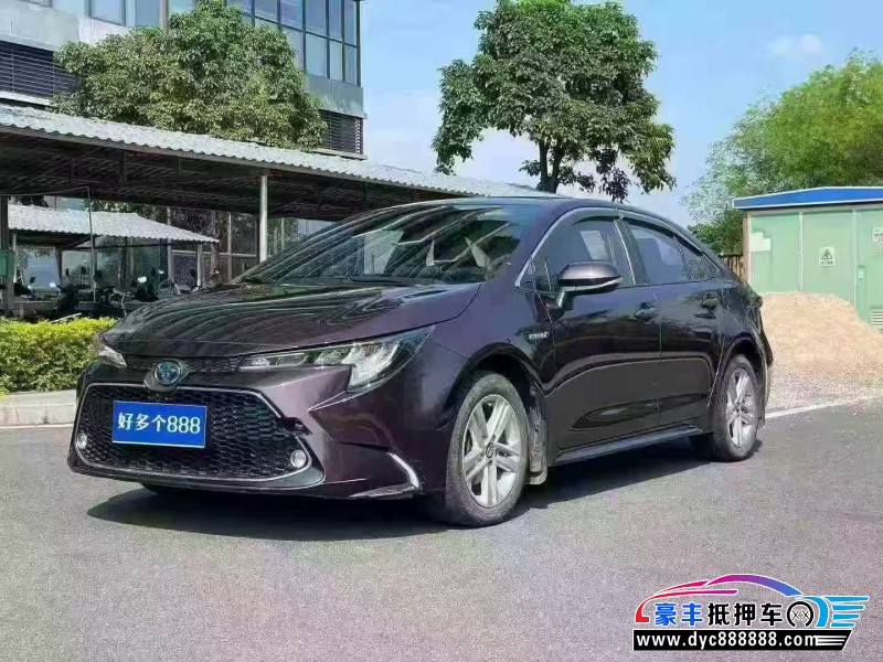 21年丰田雷凌轿车抵押车出售