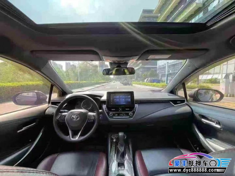 21年丰田雷凌轿车抵押车出售