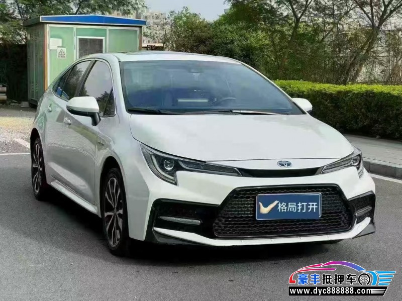 25年丰田雷凌轿车抵押车出售