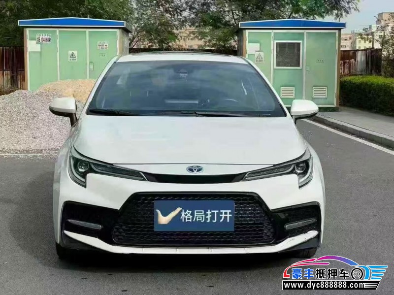 25年丰田雷凌轿车抵押车出售