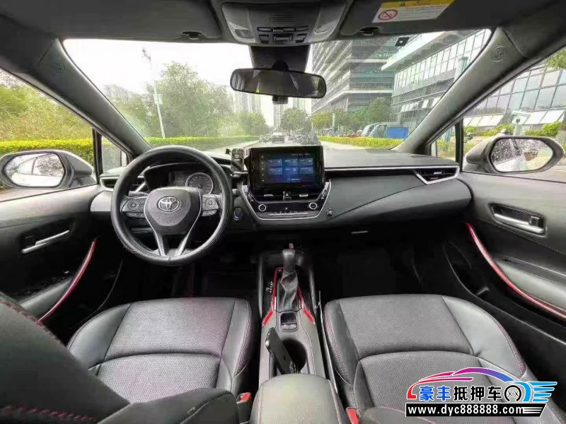 25年丰田雷凌轿车抵押车出售