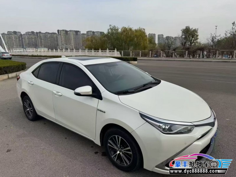 16年丰田雷凌轿车抵押车出售