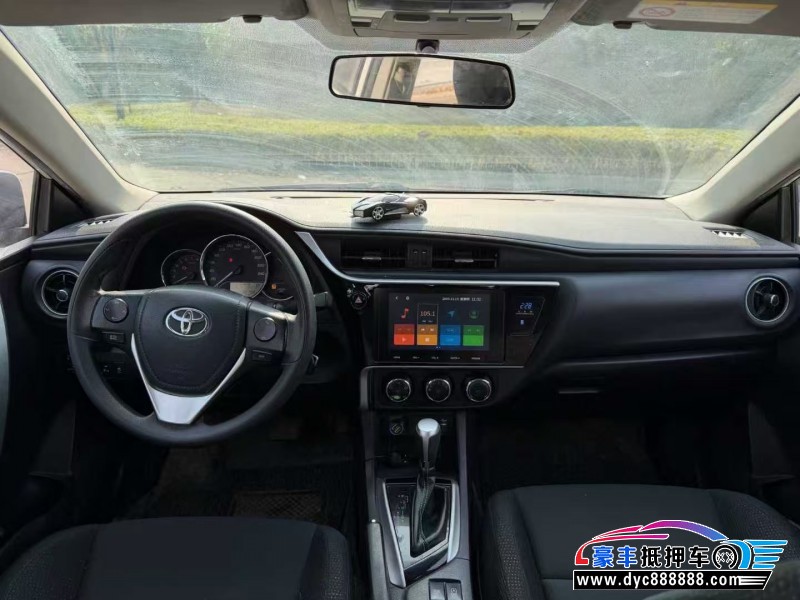 18年丰田雷凌轿车抵押车出售