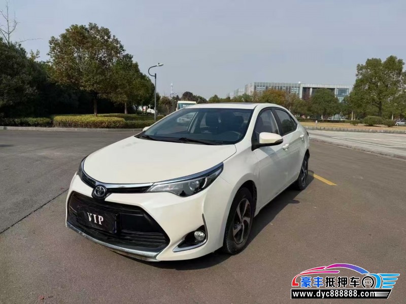 18年丰田雷凌轿车抵押车出售