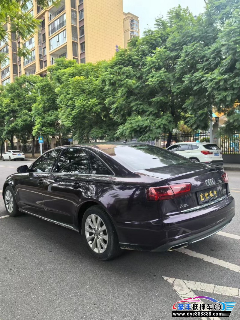 16年奥迪A6L轿车抵押车出售