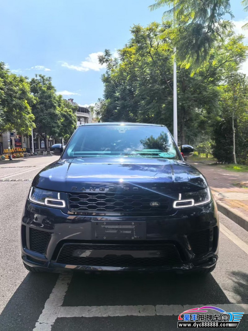 19年路虎揽胜运动轿车抵押车出售