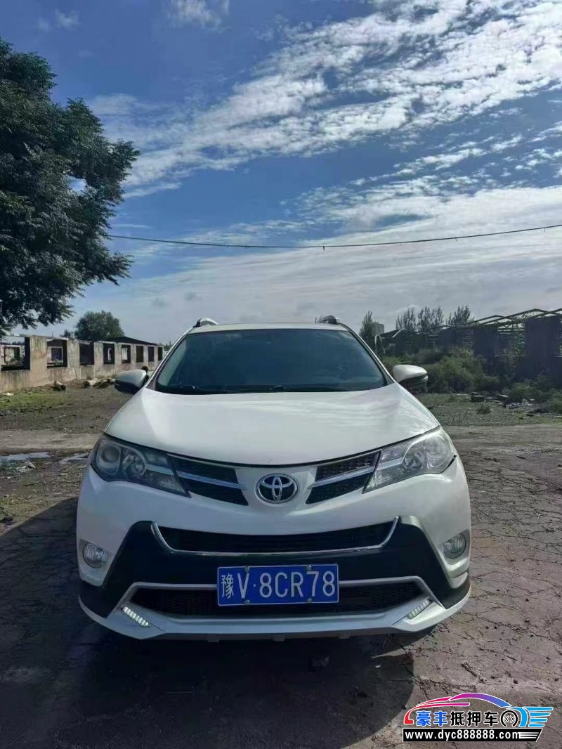 15年丰田RAV4轿车抵押车出售
