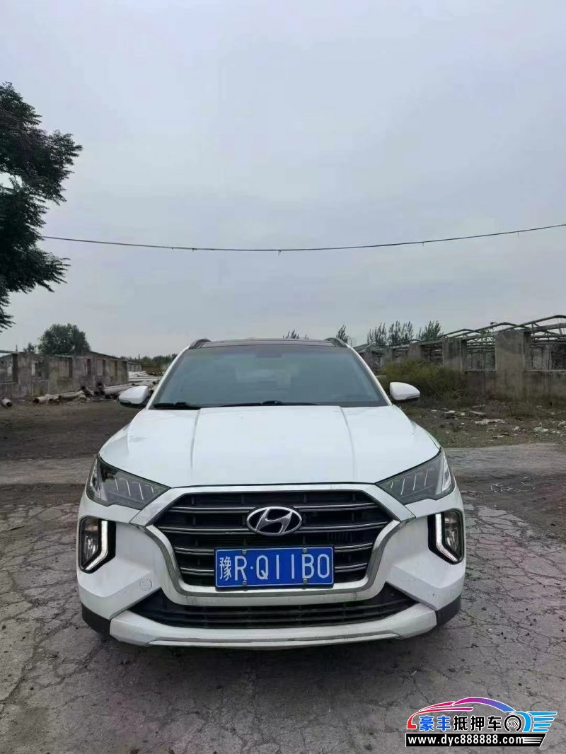 19年现代途胜轿车抵押车出售