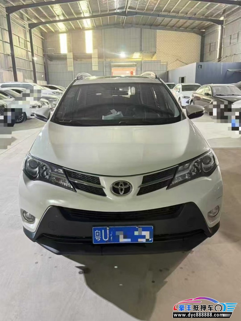15年丰田RAV4轿车抵押车出售