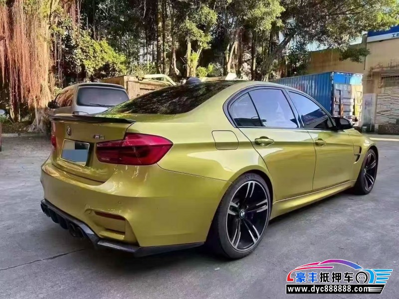 17年宝马M3轿车抵押车出售